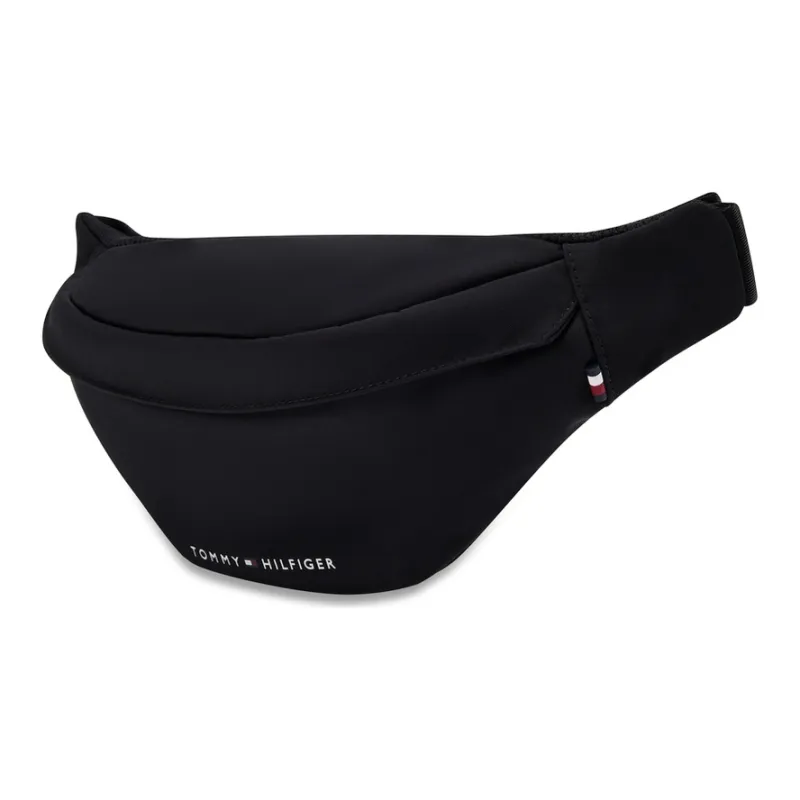 Tommy Hilfiger Polyester Fanny Pack Medium Size Men's Black-2