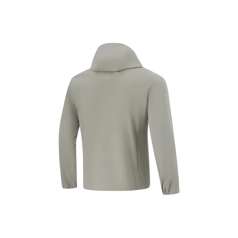 LiNing Smoothie UV Protection Sun Protection Clothing Men's Wander Gray-1