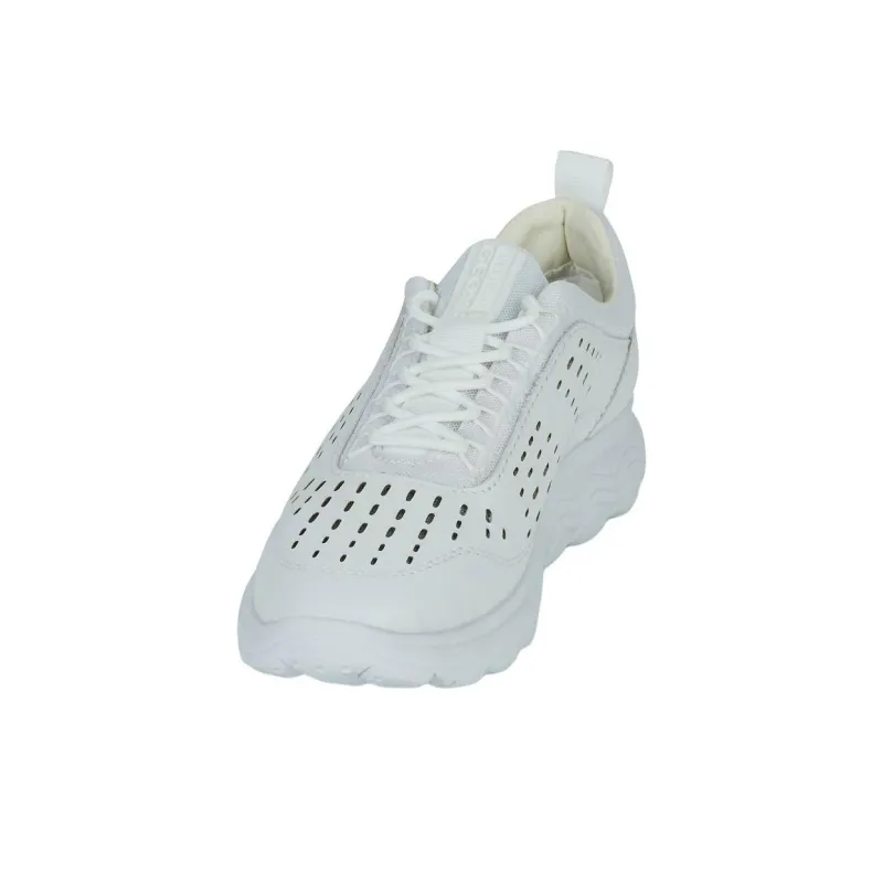 GEOX Low Top Casual Shoes Women's White-2