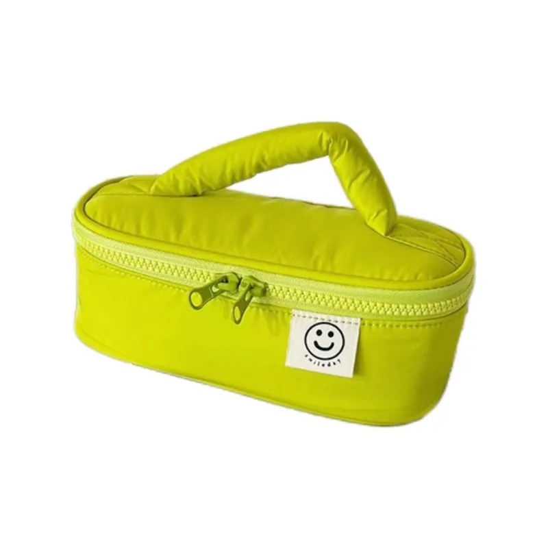 ALOENEY Polyester Portable Travel Storage Bag Women's Rose Red/Lake Blue/Taro Purple/Yellow Green-0