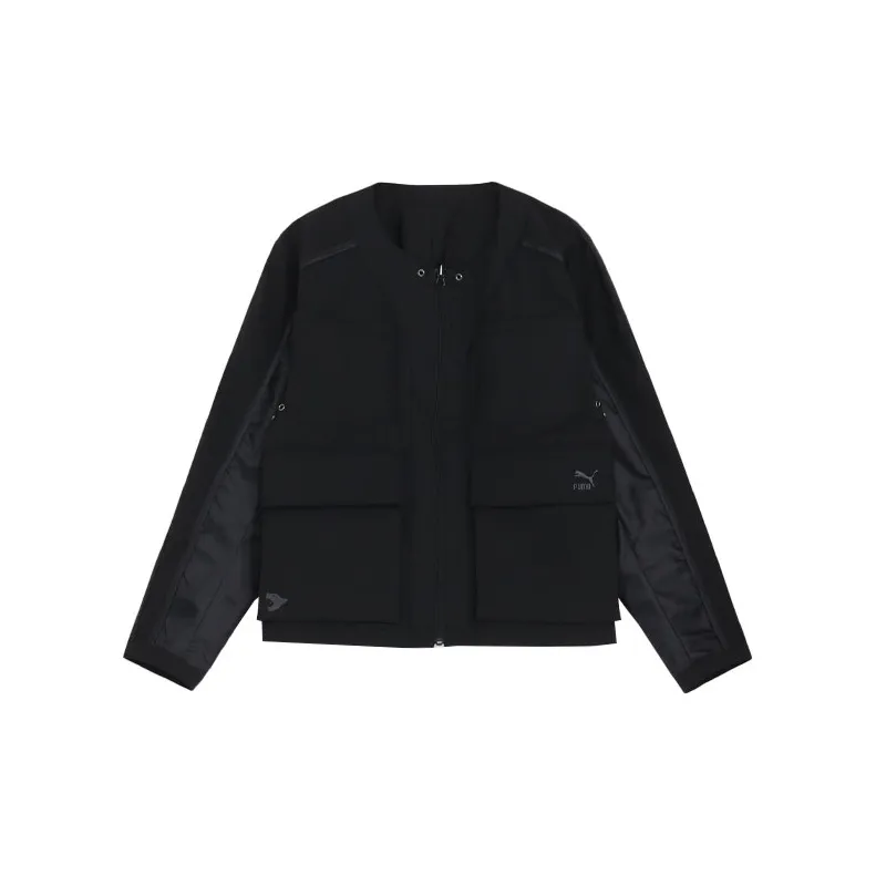PUMA Jackets Coats Unisex Black-2