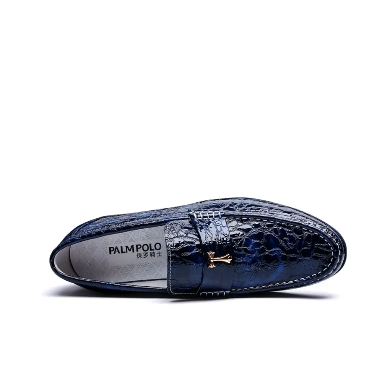PALMPOLO Loafers Men Blue/Black-1