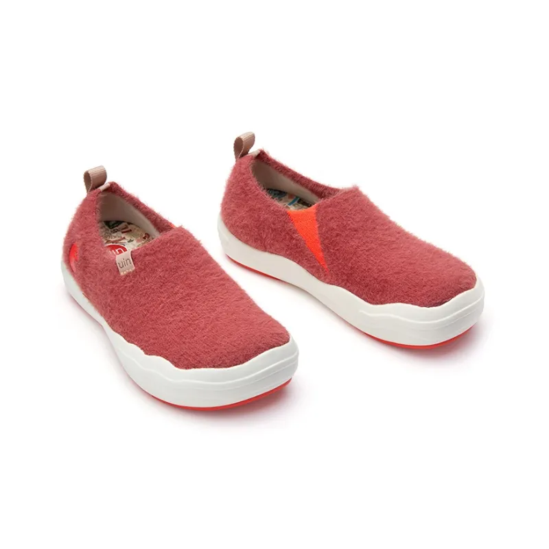 U.IN Painted Travel Shoes Toledo 8 Year Of The Dragon Red Collection Casual Shoes Women's-1