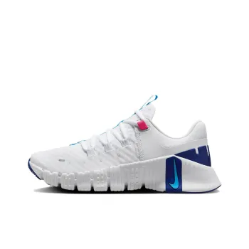 Nike Free Metcon 5 White Aquarius Blue Women's