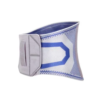 Vast Distance Back Support Braces Fitness Breathable Compression White Blue Polyester Cotton Unisex