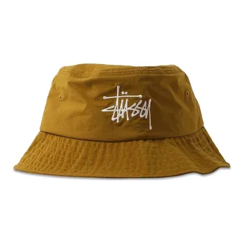 Stussy Peached Nylon Basic Bucket Hat