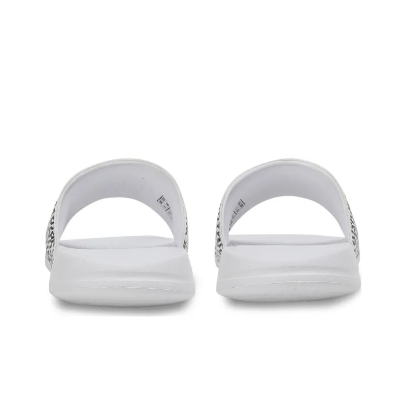 PUMA Popcat 20 Rubber Sole Slippers Unisex White Black-3