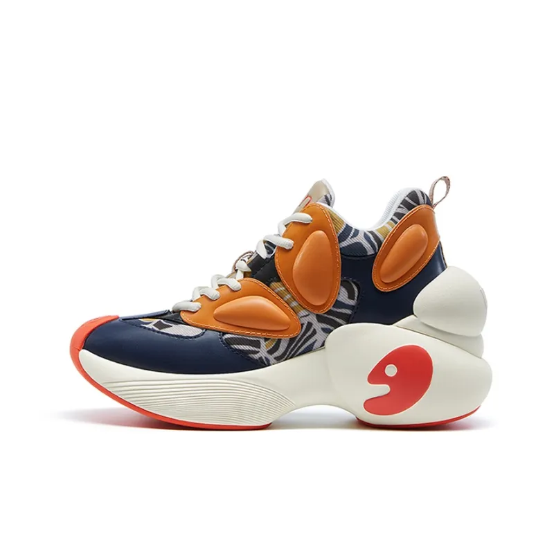 U.IN Painted Travel Shoes Bilbao A1 & A2 Artistic Collection Chunky Sneakers Women's-16