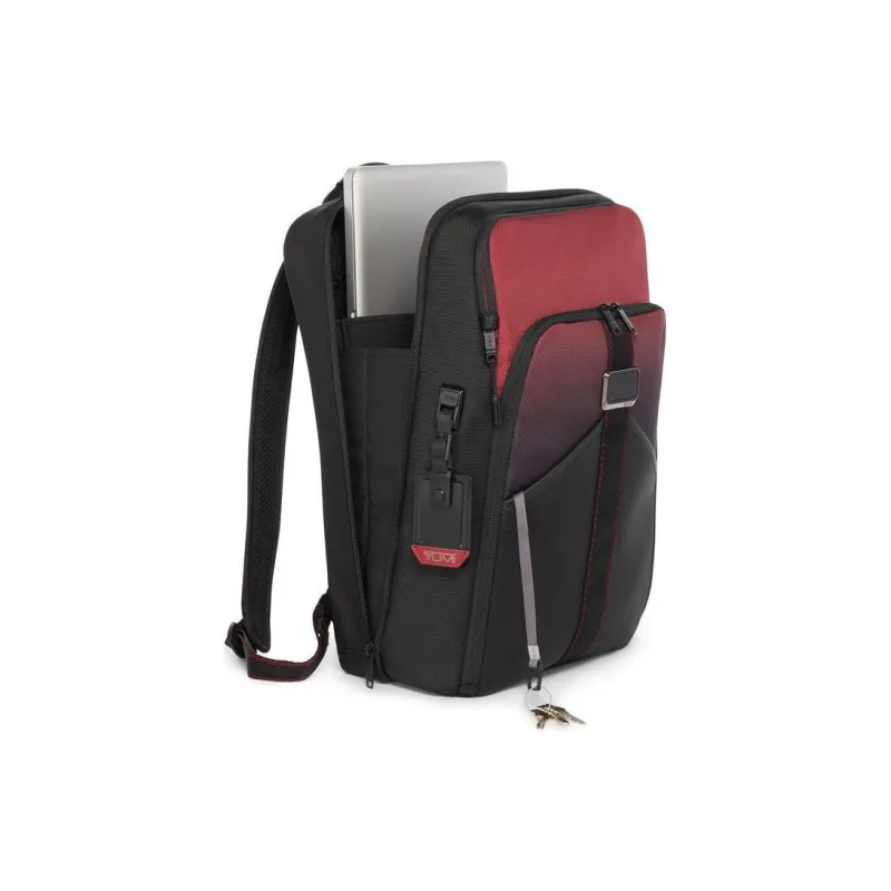 TUMI Fabric Backpack Unisex Red-3