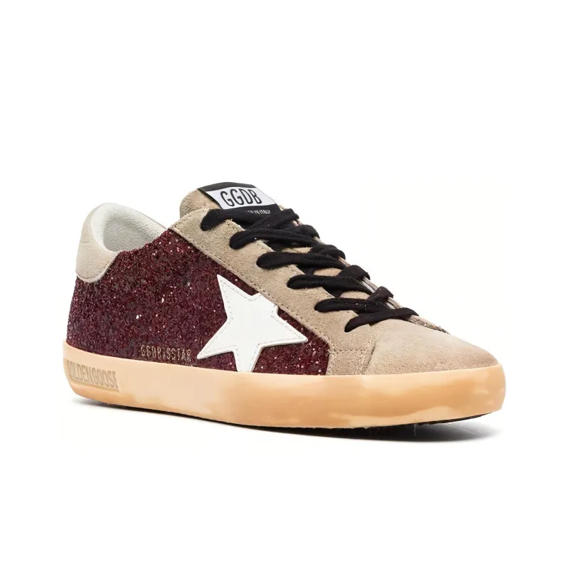 Golden Goose Stylish Skateboarding Shoes Women's Russet Vintage Version-2