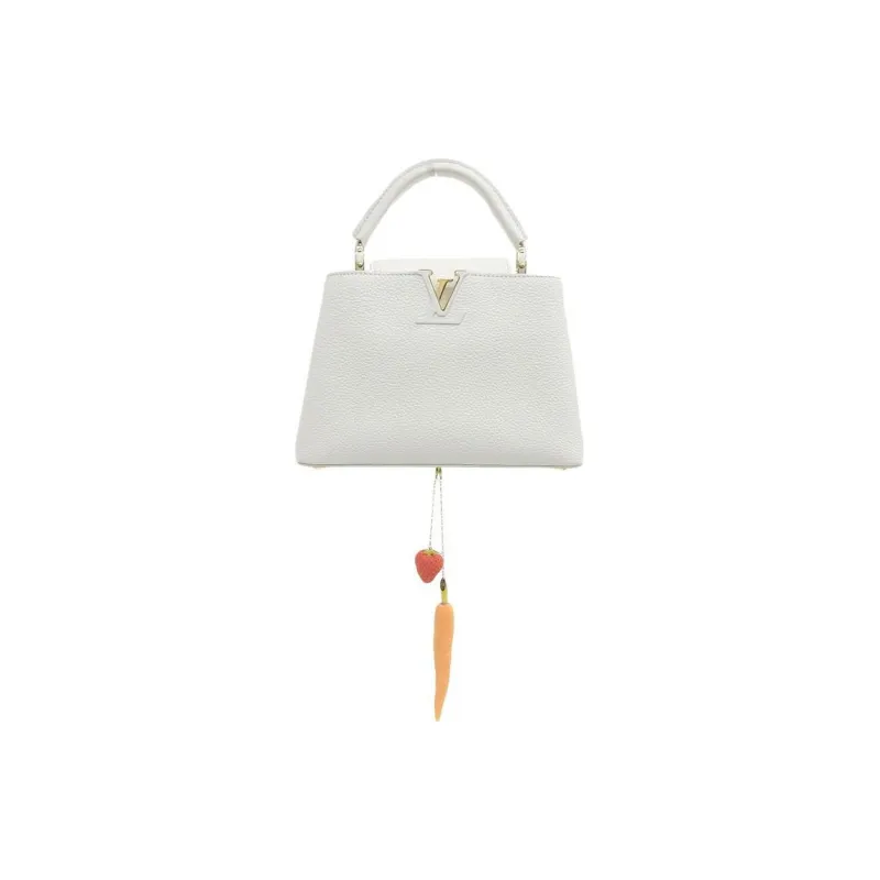 LOUIS VUITTON ArtyCapucines Urs Fischer Bb White-1