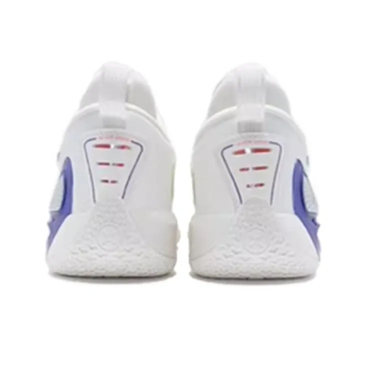XTEP High Top Basketball Shoes Men's Sail White-2