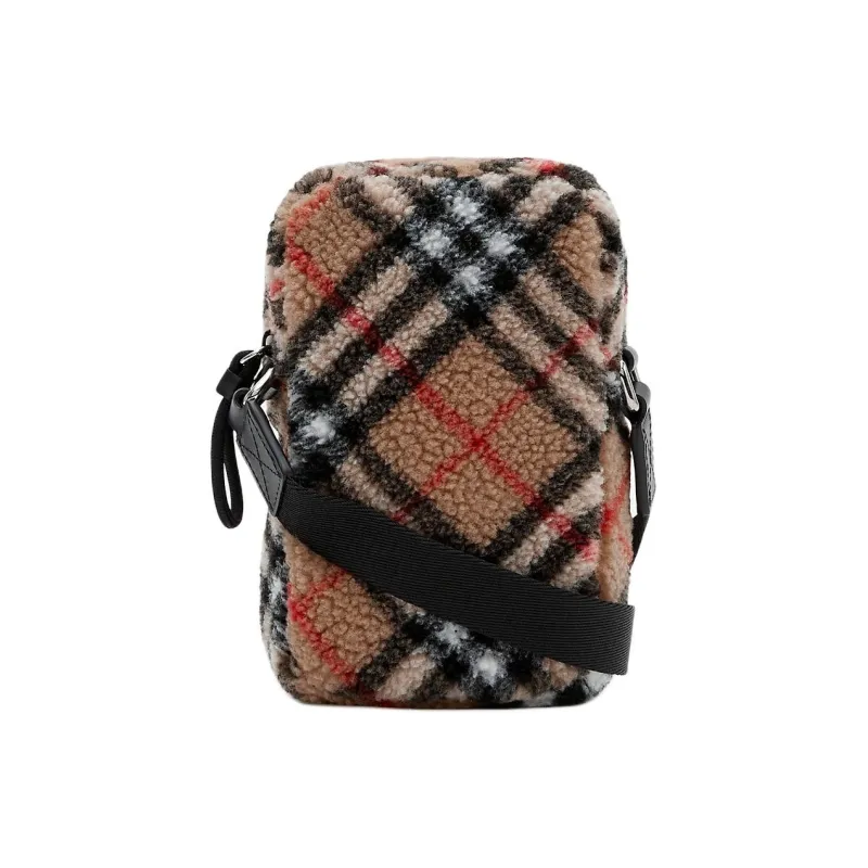 Burberry Polyester Cell Phone Pouch Shoulder Bag Crossbody Bag Kids' Brown & Multicolor-2