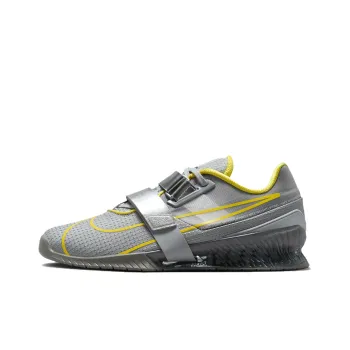 Nike Romaleos 4 Cushioning, Wear Resistant Low Top Training Shoes Unisex Silver Gray