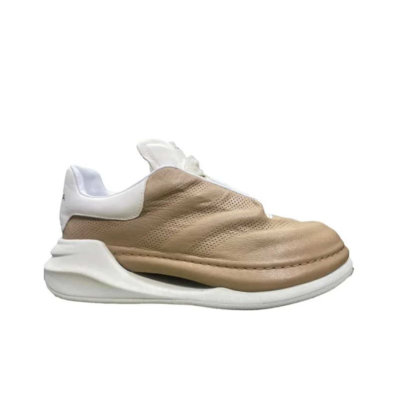 Nautica White Sail Low-Top Casual Shoes Men's Brown Beige-1