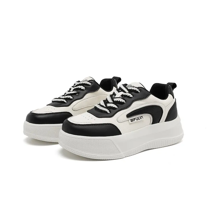 AIFUlIn Evelyn Abrasion Resistant Slip Resistant Low Top Skateboard Shoes Women's-6