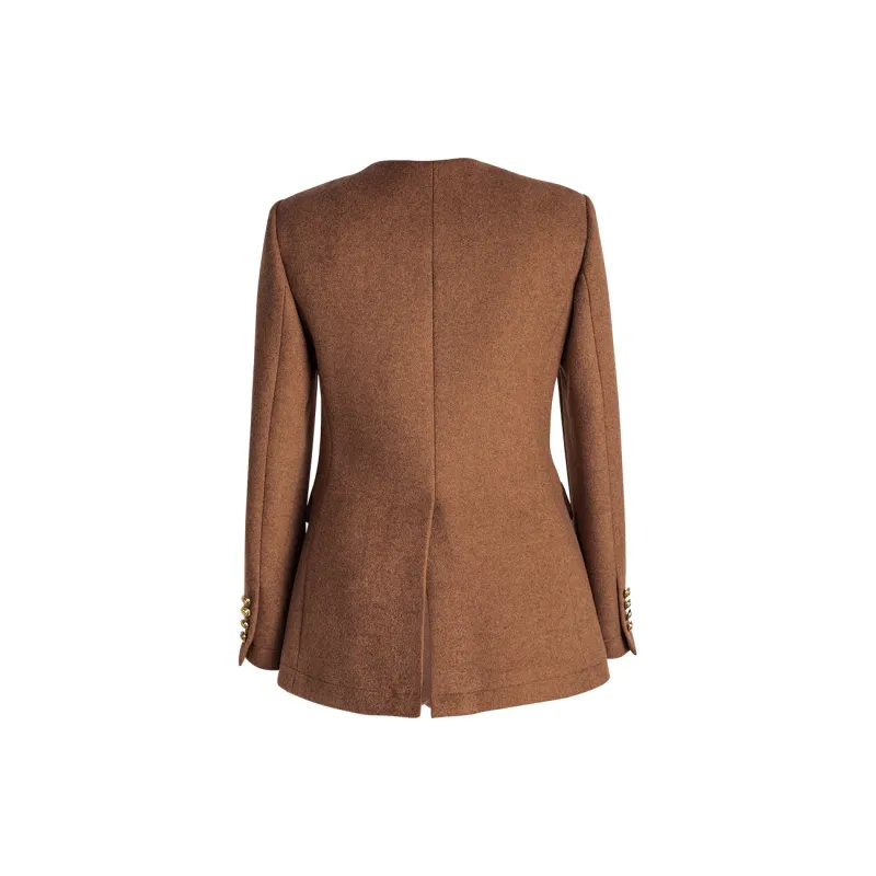 ROEYSHOUSE Business Suit Women's Coffee-1