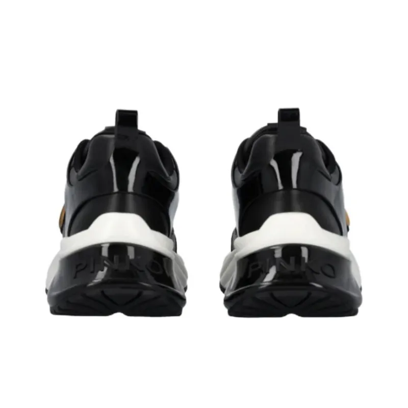PINKO Logo Plaque Round Toe Sneakers Women's-6