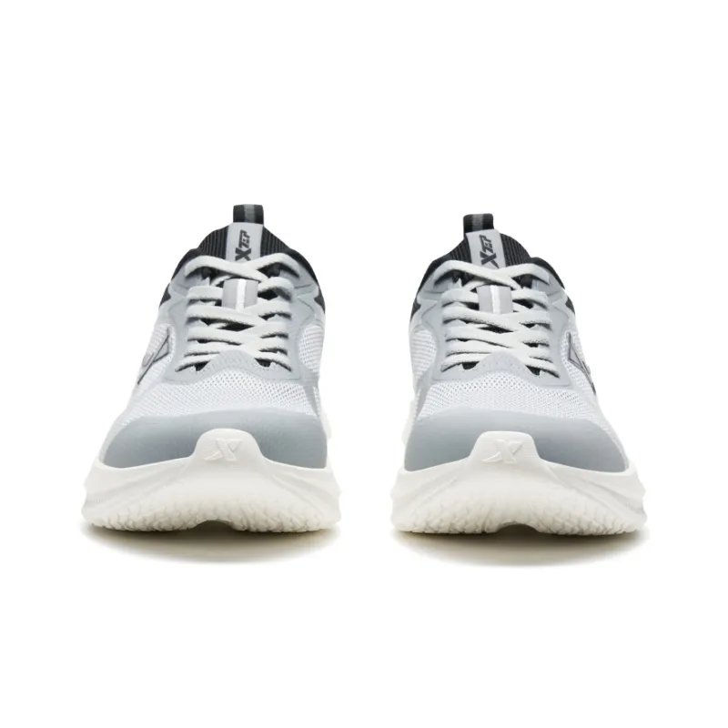 XTEP Running Shoes Men Low Top Smoke Gray/Black-5