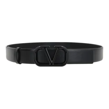 Valentino Garavani VLogo Leather Belt