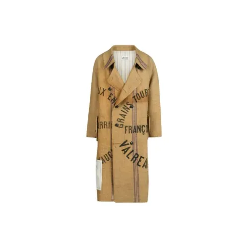 Maison Margiela Coats Men Brown