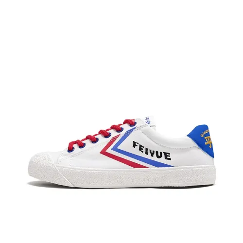 Dafu Leaps Forward Wear-resistant And Lightweight Low-Top Canvas Shoes Women's White Blue