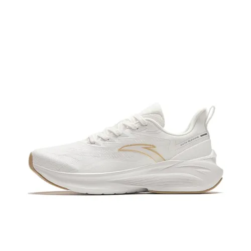 ANTA Running Shoes Women's Low-Top Paper Sand White