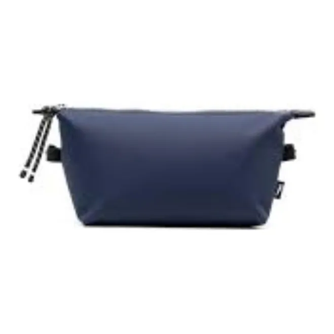 LONGCHAMP Le Pliage Energy Cow Leather Travel Bag Clutch Makeup Bag Men's Navy-1