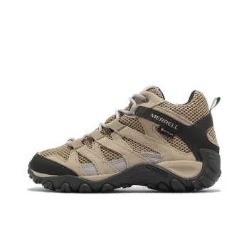 MERRELL Alverstone Non-slip Wear-resistant Shock Absorption High-Top Outdoor Shoes Women's Brown