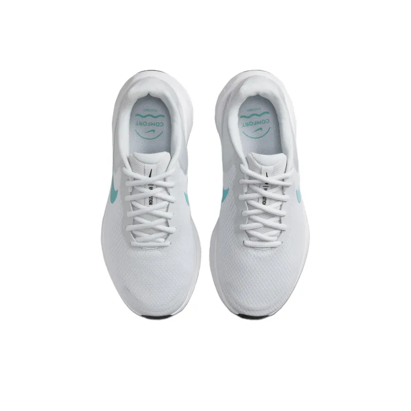 Nike Women's Revolution 7 Wide 'Pure Platinum Dusty Cactus'-3