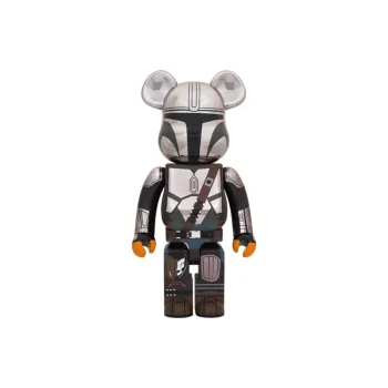 BE@RBRICK Star Wars The Mandalorian Chrome