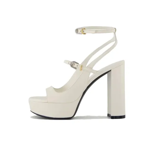GIVENCHY Voyou Strap Sandals Women's White