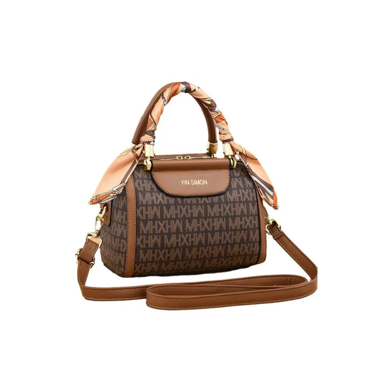 PINK·LAND PU Shoulder Bag Women's Multicolor-6
