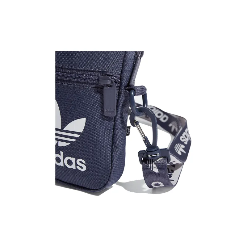 Adidas Originals Polyester Sports Bag Shoulder Bag Regular Unisex Dark Gray Navy Blue-3