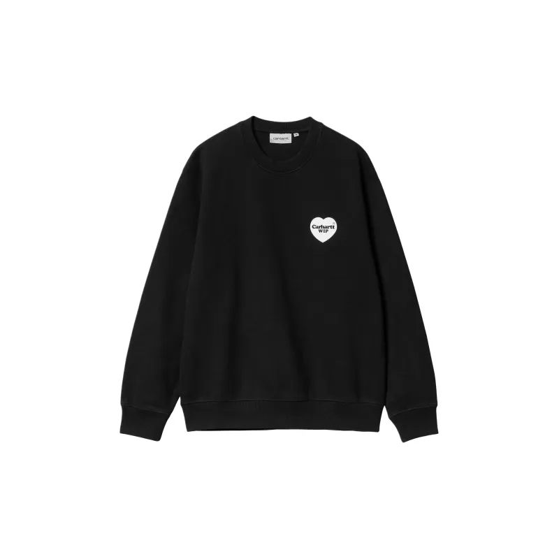 Carhartt WIP Heart Bandana Logo print Sweatshirt-1