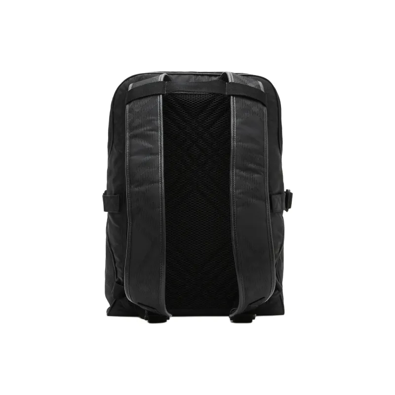 Burberry Polyamide Blended With Polyester Backpack Men's Black-6