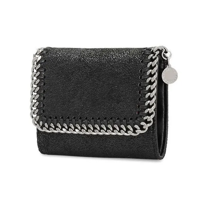 Stella McCartney Polyester Wallet Women's Black-1