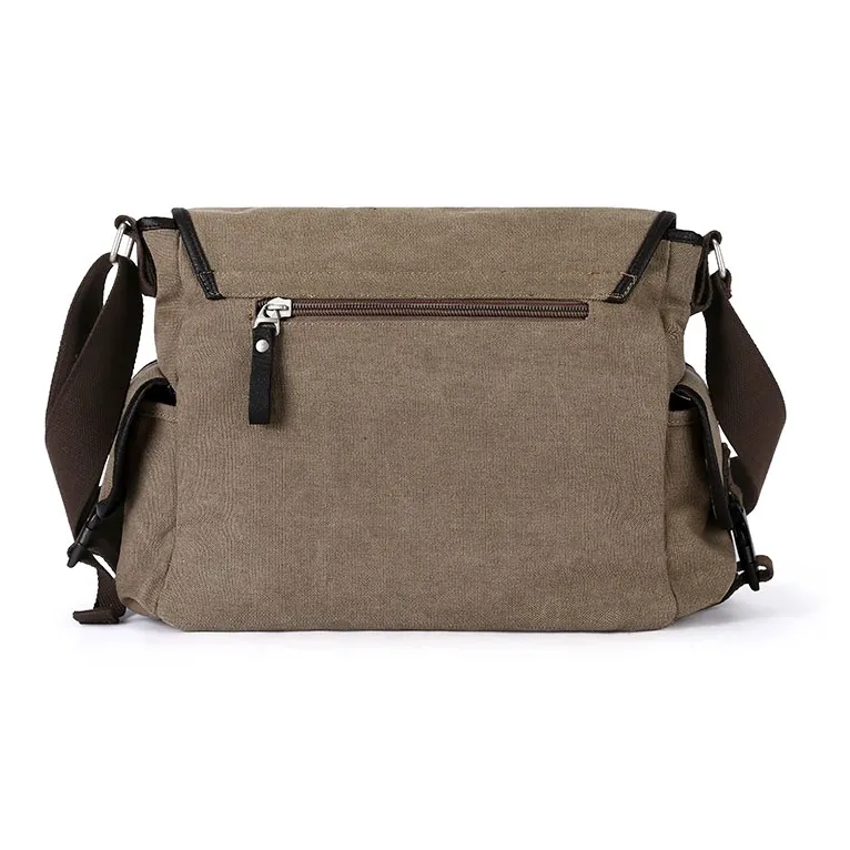 RIOREX Canvas Messenger Bag Canvas Bag Shoulder Bag Crossbody Bag Regular Unisex Multicolor-8