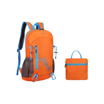 BALANG Nylon Backpack Unisex Orange/Black/Blue