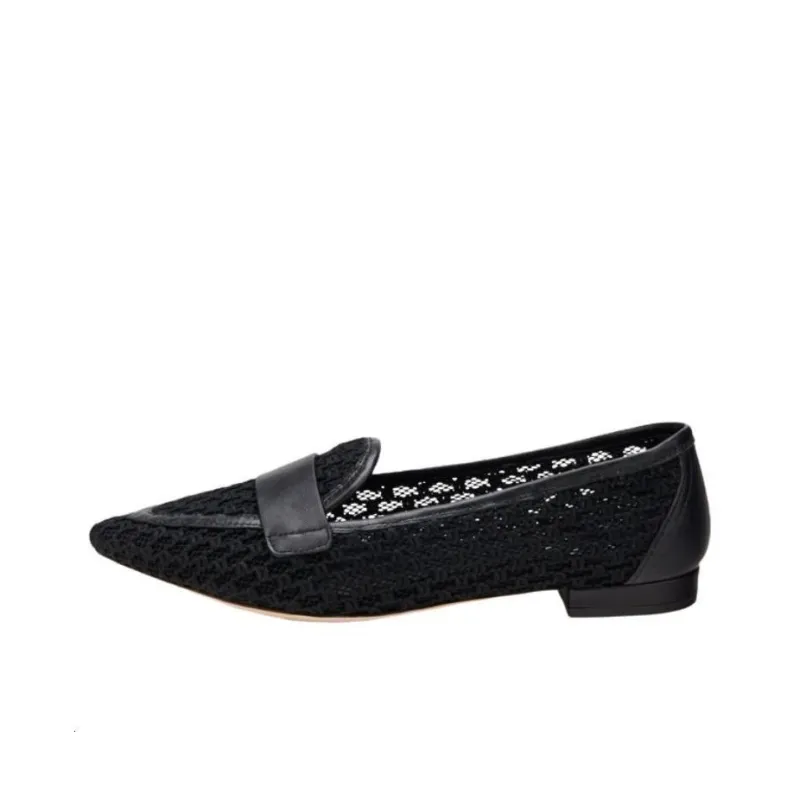 Agl Blanca Plots Woven Loafers-0
