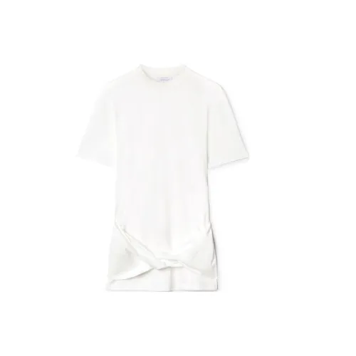 OFF-WHITE Short-Sleeved Dresses Women's White