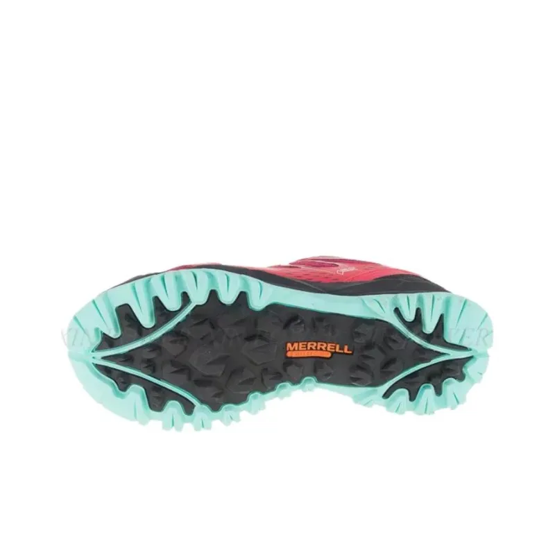 MERRELL Capra Bolt Anti-Slip Wear-Resistant Low-Top Outdoor Shoes Women's Fuchsia-3