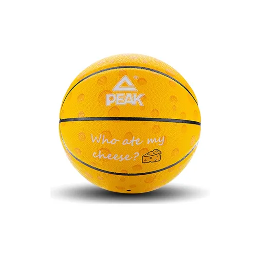 PEAK PU Basketball Yellow Size 7 Training Unisex