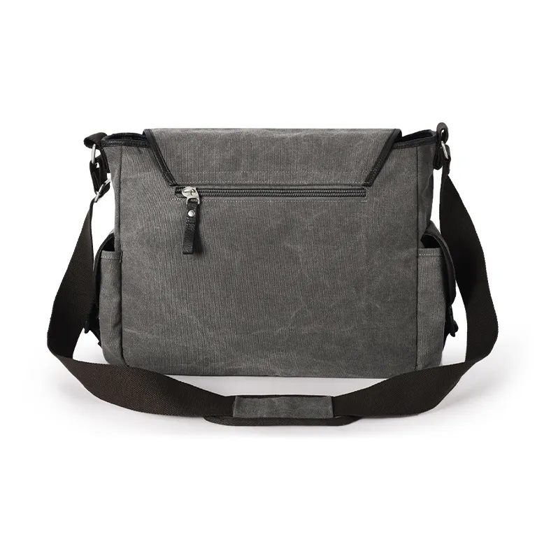 RIOREX Canvas Messenger Bag Canvas Bag Shoulder Bag Crossbody Bag Regular Unisex Multicolor-21