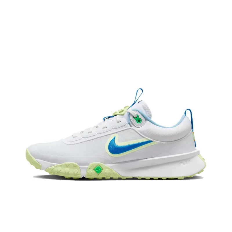 Nike Air Diamond Varsity Turf 'White Volt Blue'-0