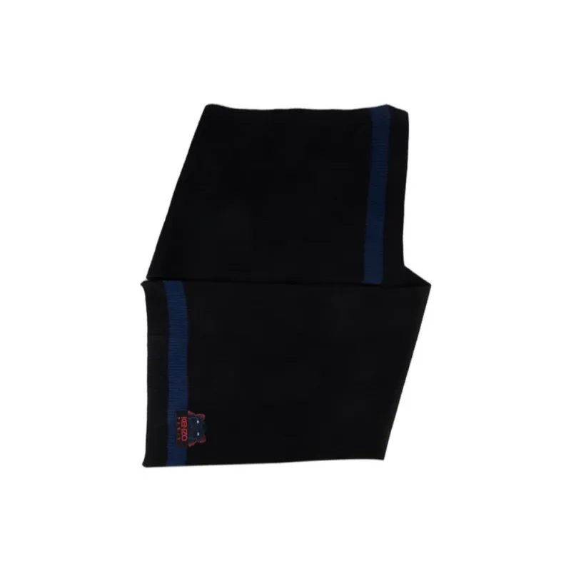 KENZO Knit Scarves Unisex Black-0