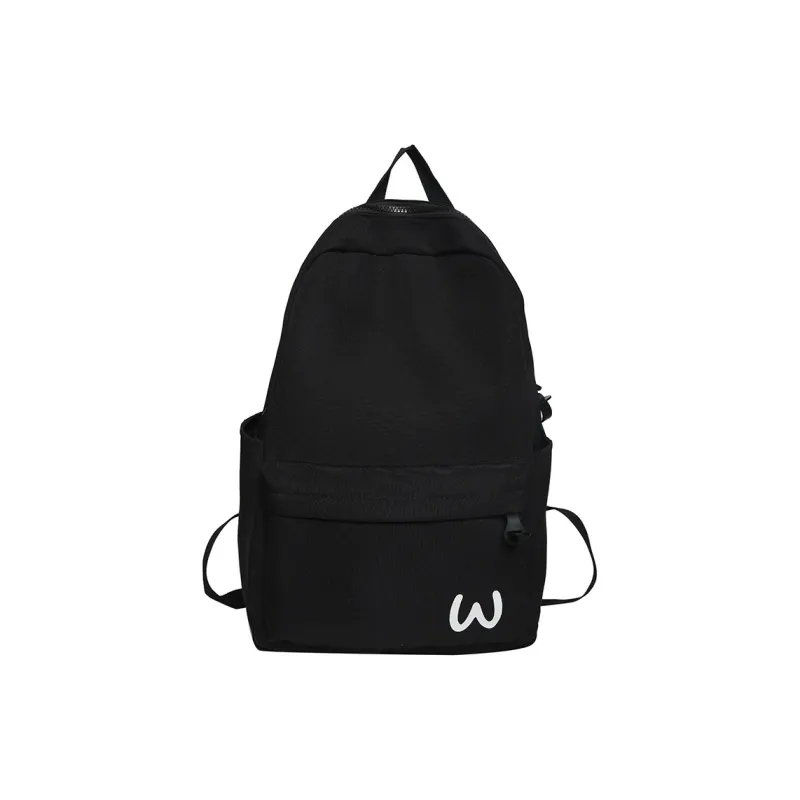 GEERDUN Nylon Large Capacity Backpack Women's Black/Green/Yellow-0