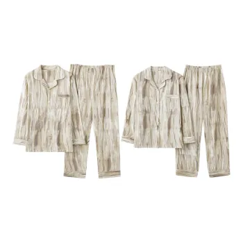 Sleep Students Dormitory Home Outerwear Ready Pajama Set Unisex