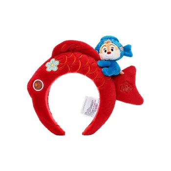 Disney Chip 'N Dale 2024 New Year Mickey Mouse Collection Headband With Koi Fish Design Doll Products