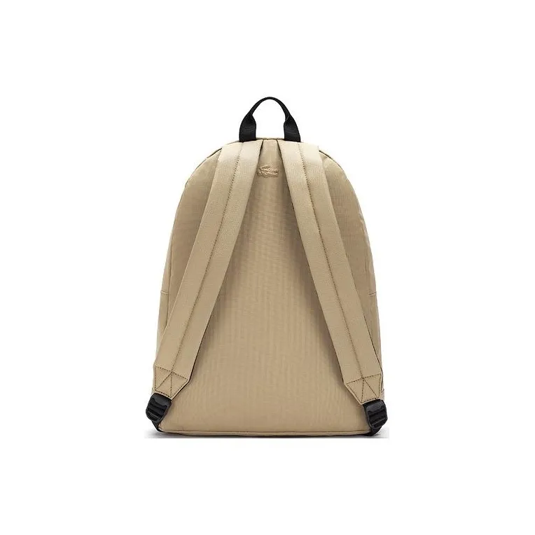 LACOSTE Polyester Backpack Large Size Unisex Cassava-2